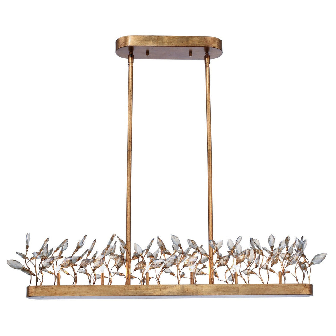 Maxim Crystal Garden 30447CGGL Pendant Light - Gold Leaf