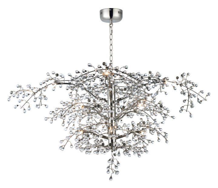 Maxim Cluster 38506CLPN Chandelier Light - Polished Nickel