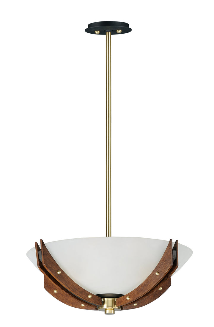 Maxim Merge 39511CLBZAP Pendant Light - Bronze / Antique Pecan
