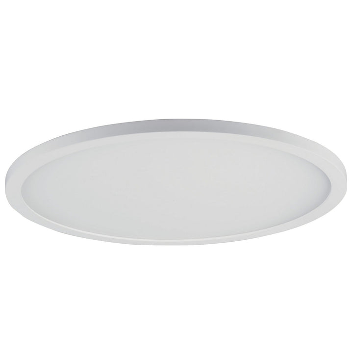 Maxim Lighting 57736WTWT Wafer Led Flush Mount Outdoor White