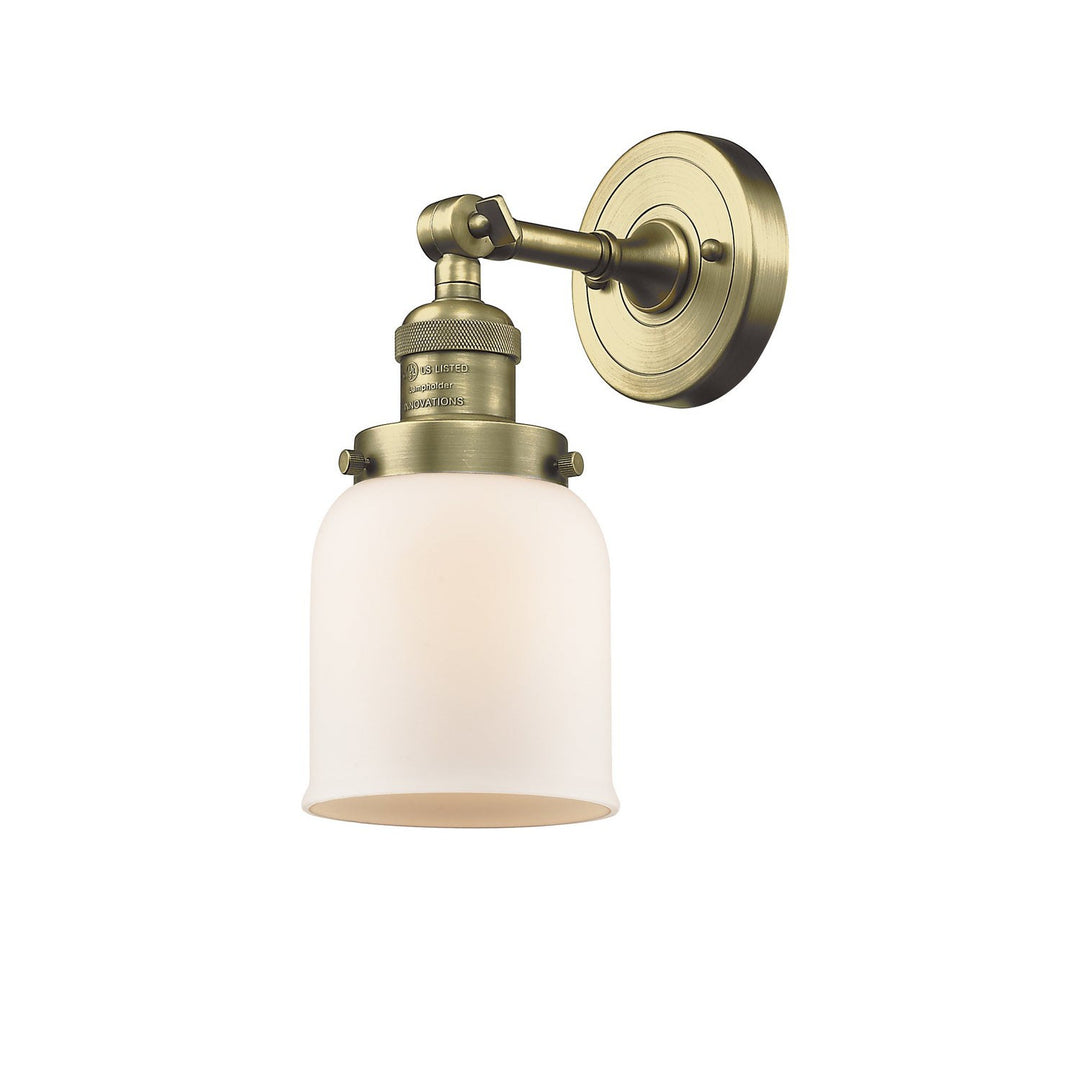 Innovations Franklin Restoration 203-AB-G51 Wall Sconce Light - Antique Brass