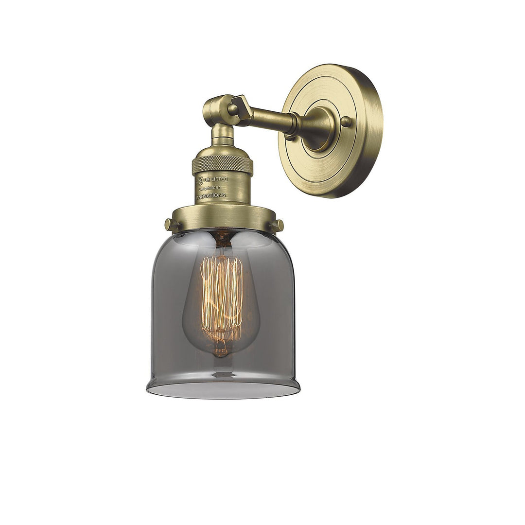 Innovations Franklin Restoration 203-AB-G53 Wall Sconce Light - Antique Brass