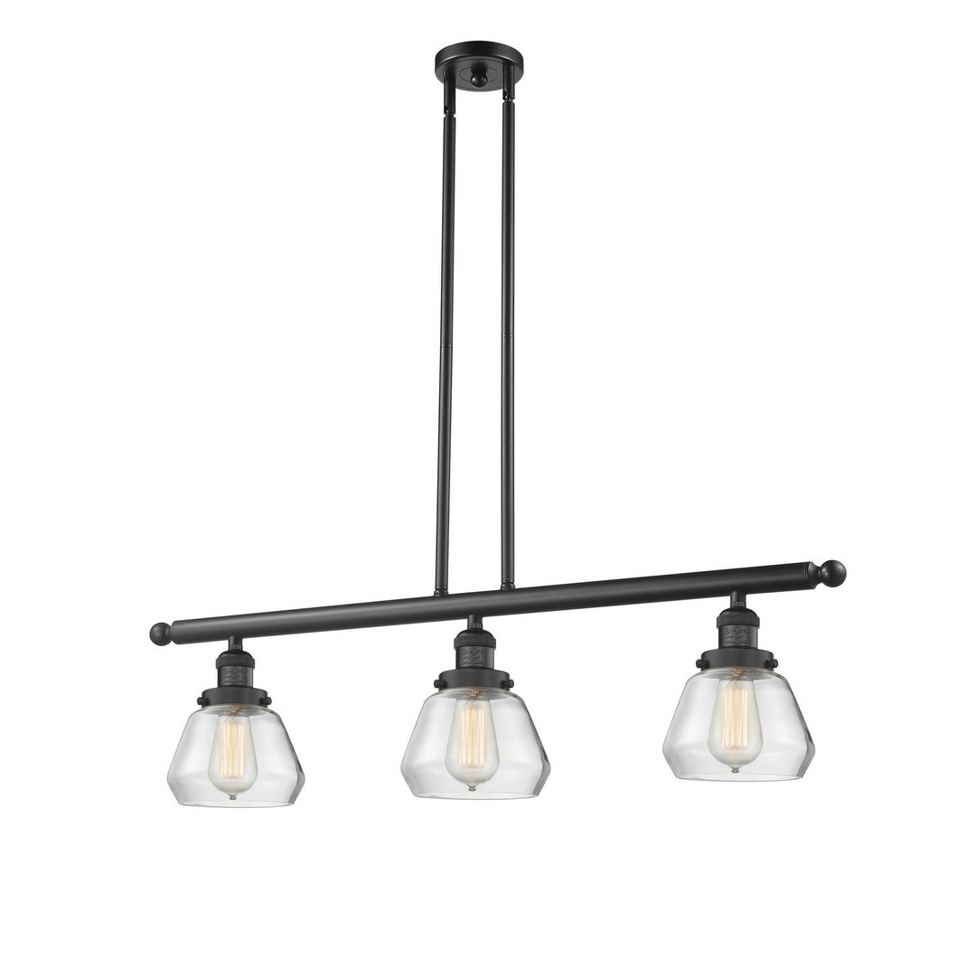 Innovations Franklin Restoration 213-BK-G172 Pendant Light - Matte Black