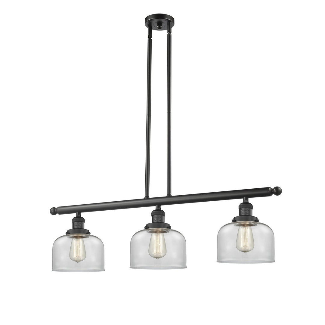 Innovations Franklin Restoration 213-BK-G72 Pendant Light - Matte Black