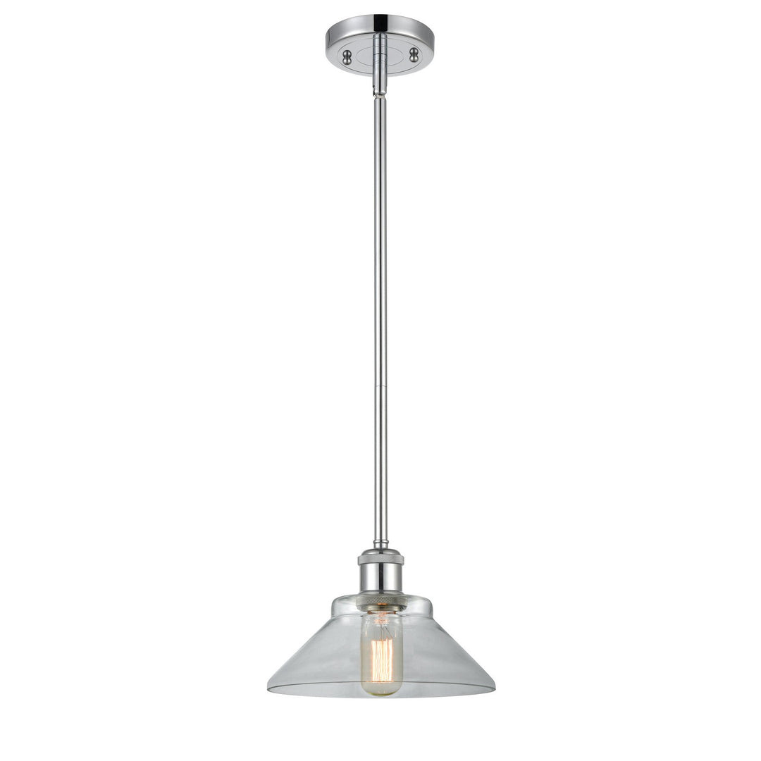 Innovations Ballston 516-1S-PC-G132 Pendant Light - Polished Chrome