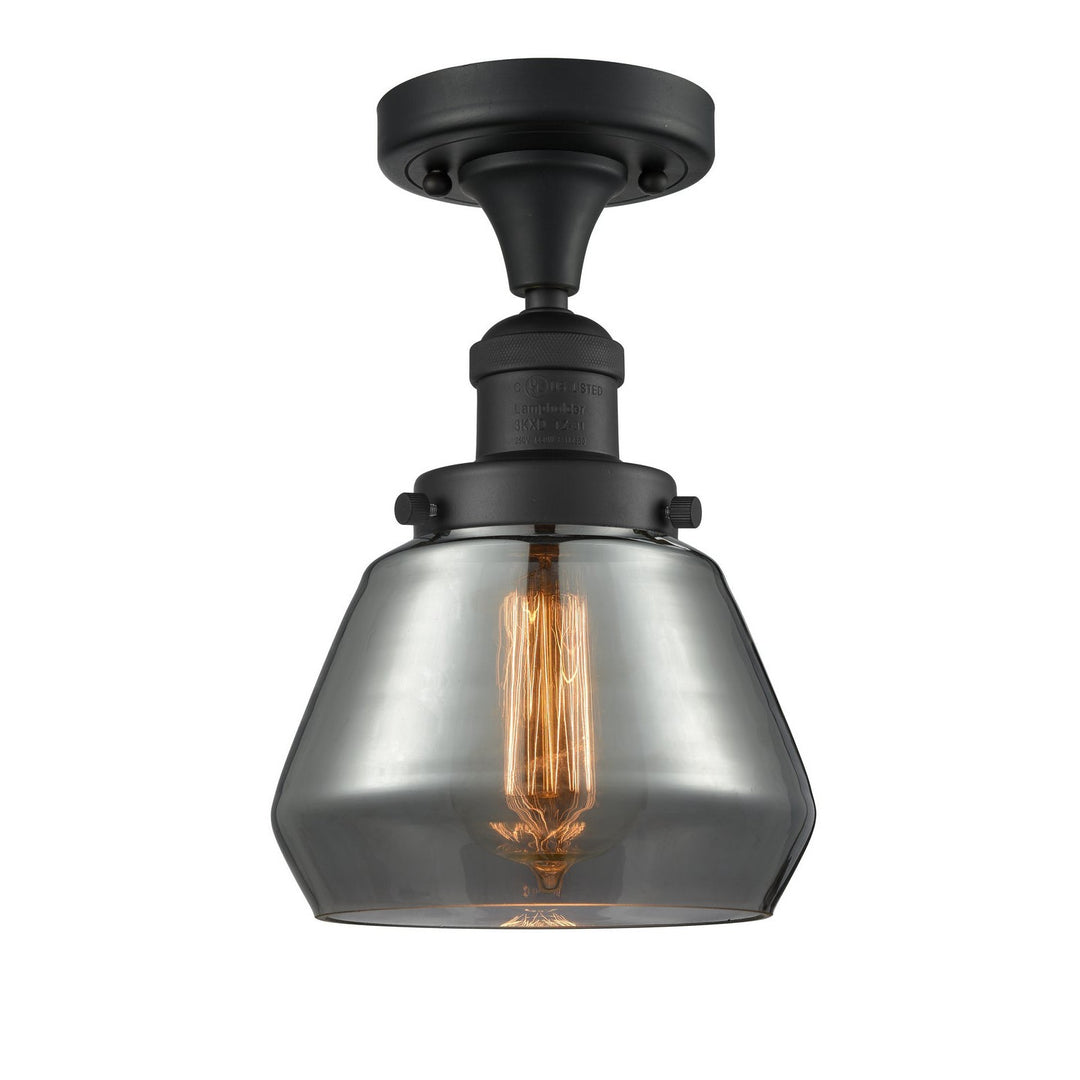 Innovations Franklin Restoration 517-1CH-BK-G173 Ceiling Light - Matte Black