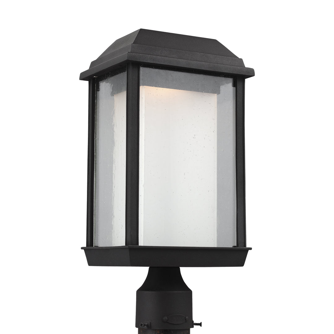 Visual Comfort Studio OL12807TXB-L1 Mchenry Led Outdoor Post Lantern Outdoor Black