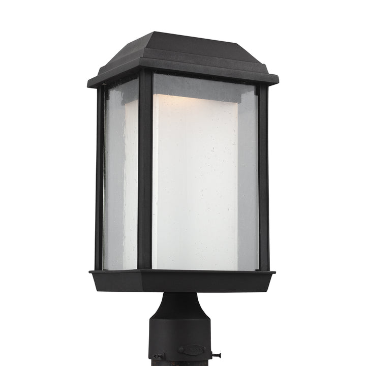 Visual Comfort Studio OL12807TXB-L1 Mchenry Led Outdoor Post Lantern Outdoor Black