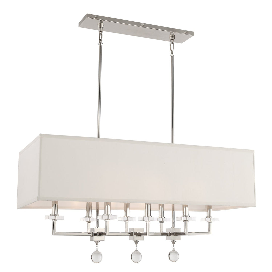 Crystorama Lighting 8109-PN Paxton  Polished Nickel
