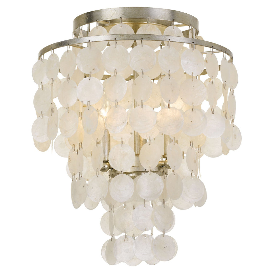 Crystorama Brielle BRI-3003-SA Ceiling Light - Antique Silver