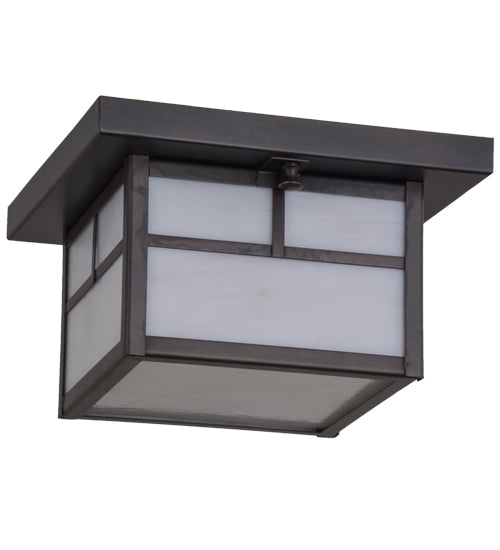 Meyda Tiffany Hyde Park 87226 Ceiling Light - Craftsman Brown