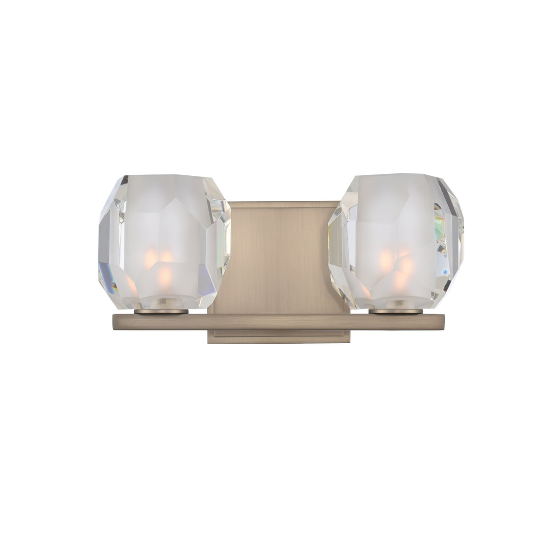 Kalco Regent 302832SN Bath Vanity Light 11 in. wide - Satin Nickel