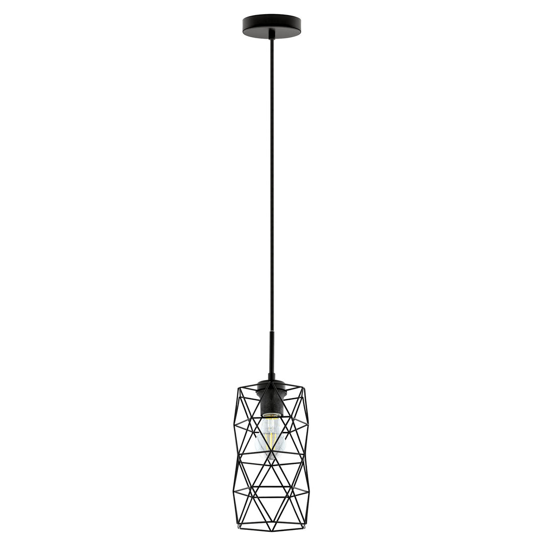 Eglo Estevau 2 202358A Pendant Light - Matte Black