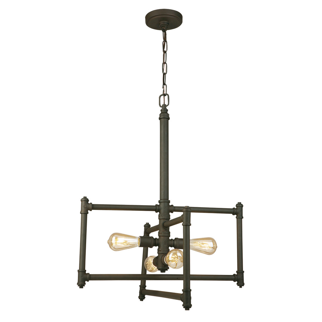 Eglo Wymer 202832A Chandelier Light - Matte Bronze