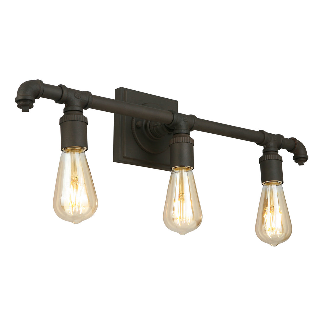 Eglo Wymer 202841A Bath Vanity Light 5 in. wide - Matte Bronze