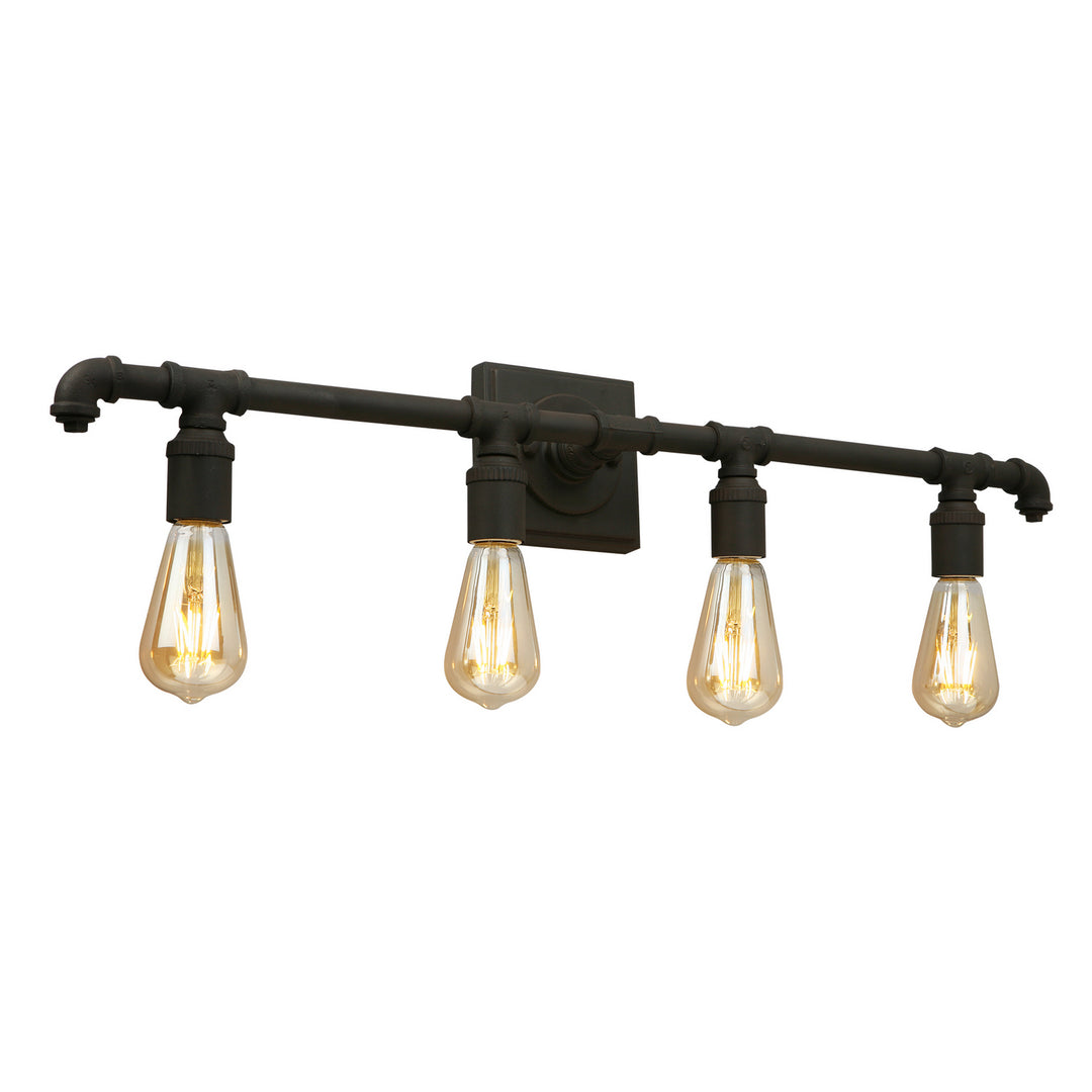 Eglo Wymer 202843A Bath Vanity Light 5 in. wide - Matte Bronze