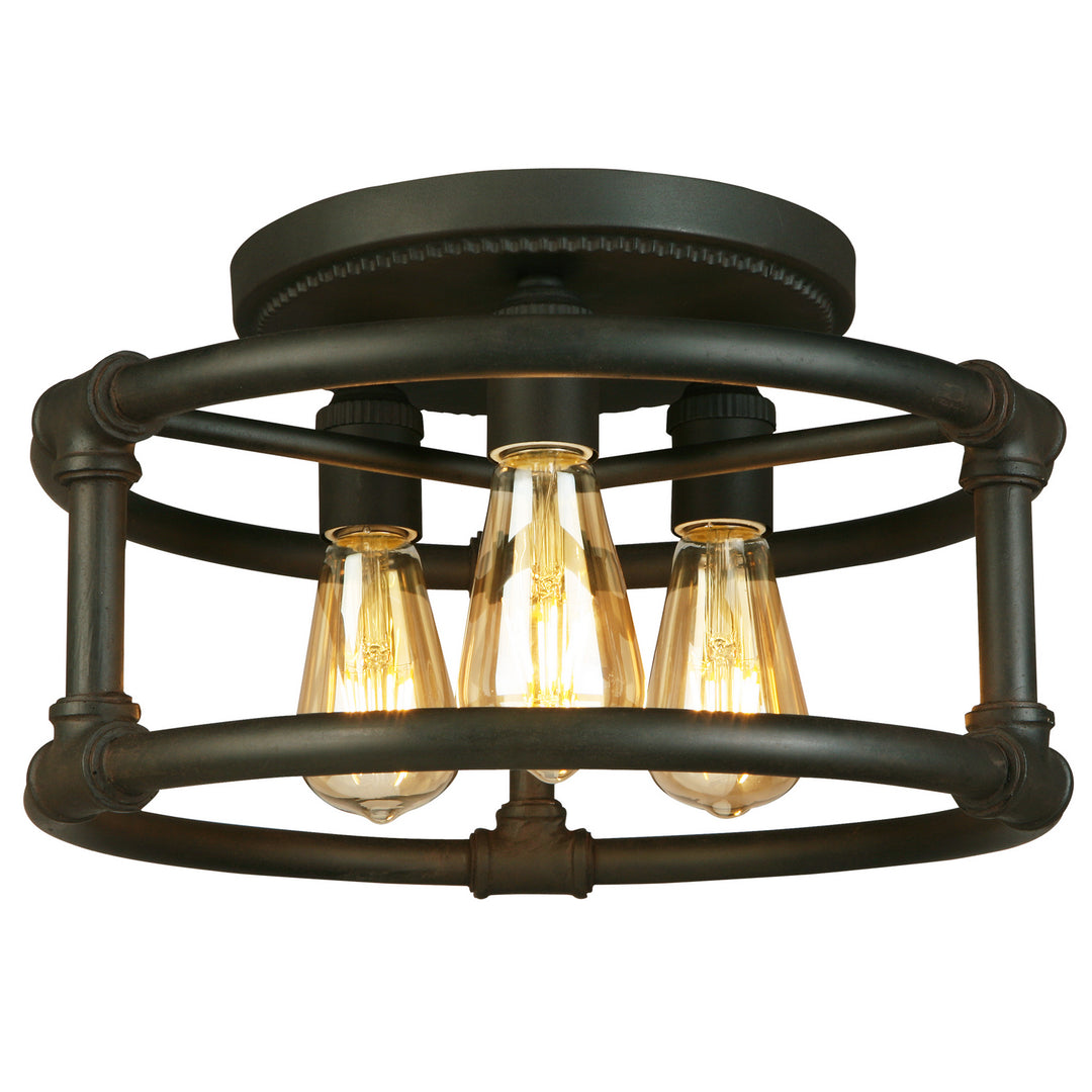 Eglo Wymer 202849A Ceiling Light - Matte Bronze