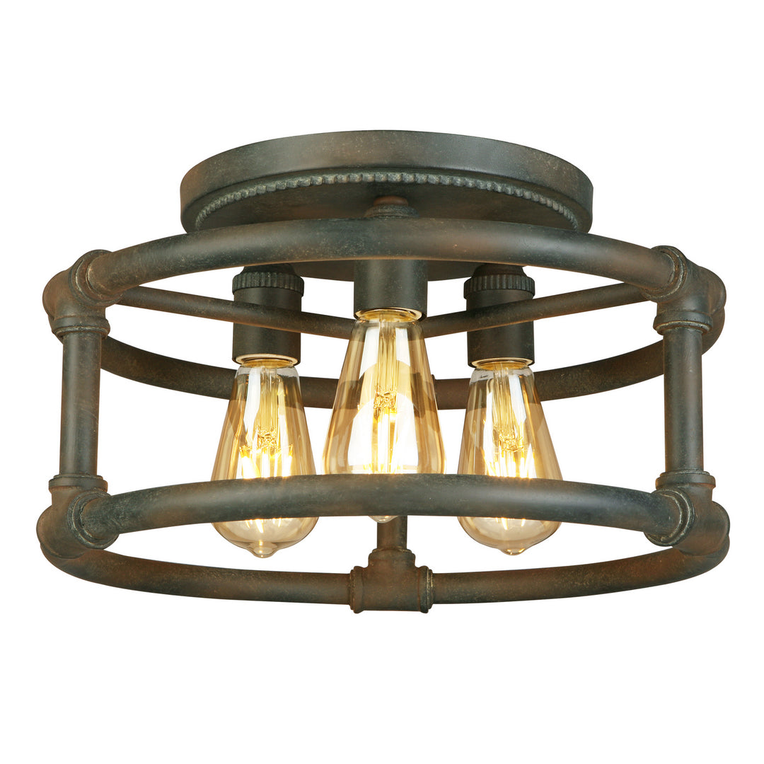 Eglo Wymer 202851A Ceiling Light - Zinc