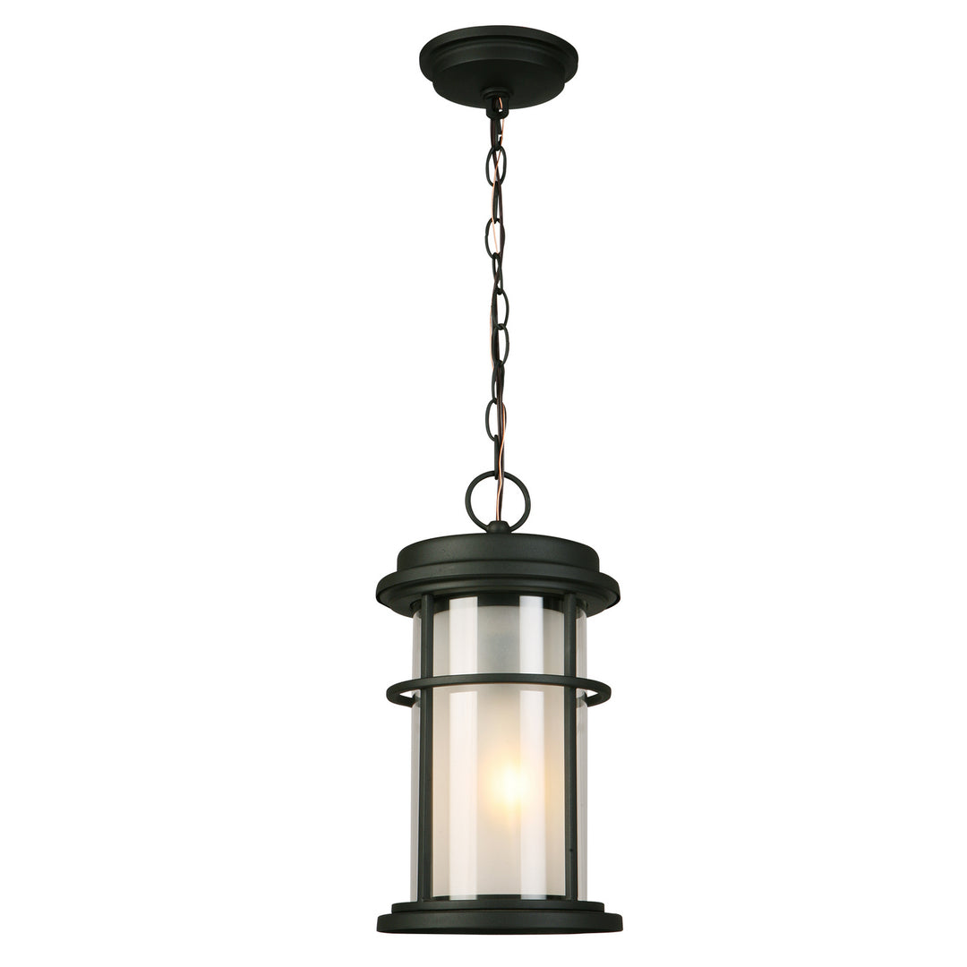 Eglo Lighting 203028A Helendale One Light Outdoor Pendant Outdoor Black