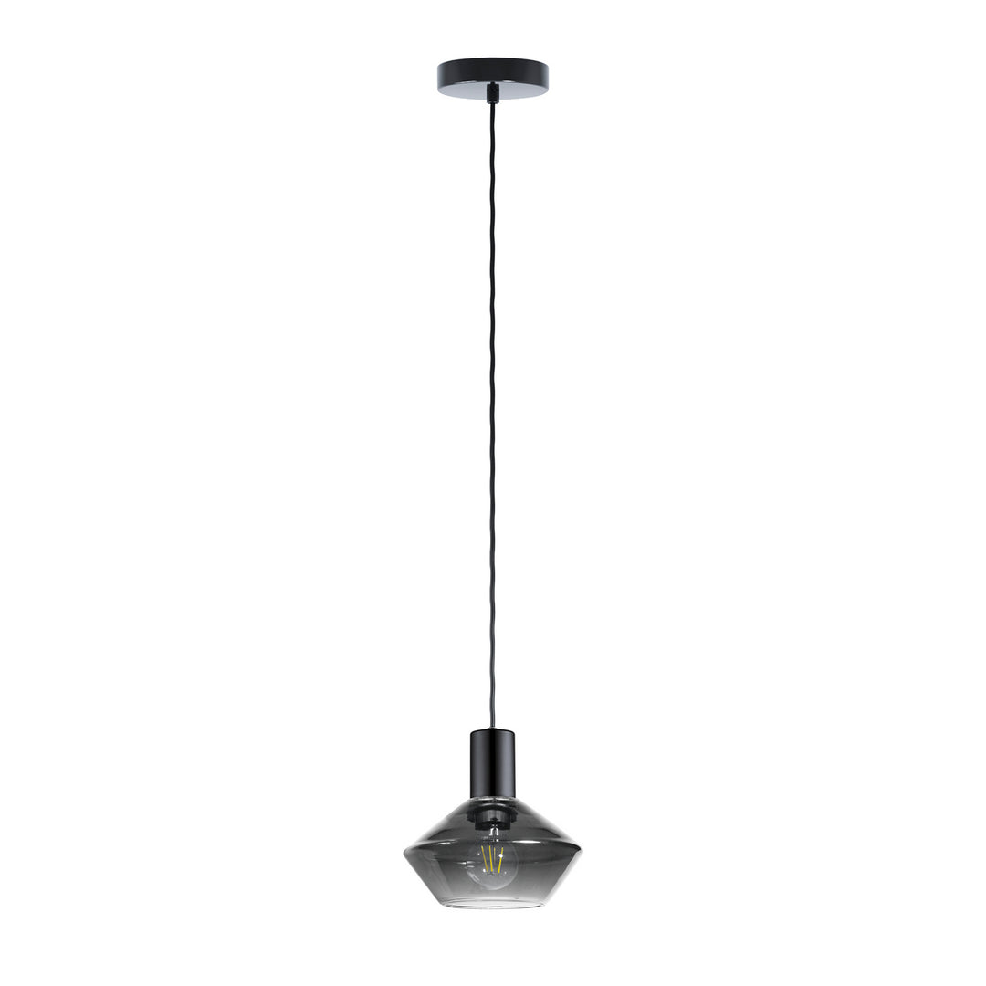 Eglo Ponzano 97423A Pendant Light - Black Chrome
