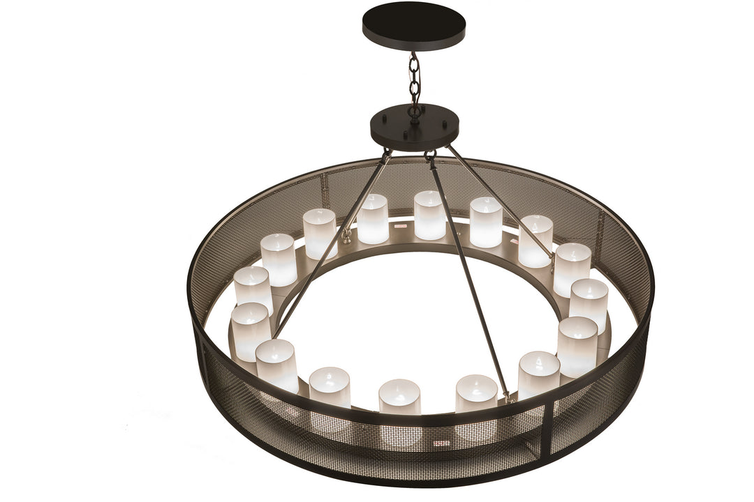 Meyda Tiffany Loxley 165765 Chandelier Light - Timeless Bronze
