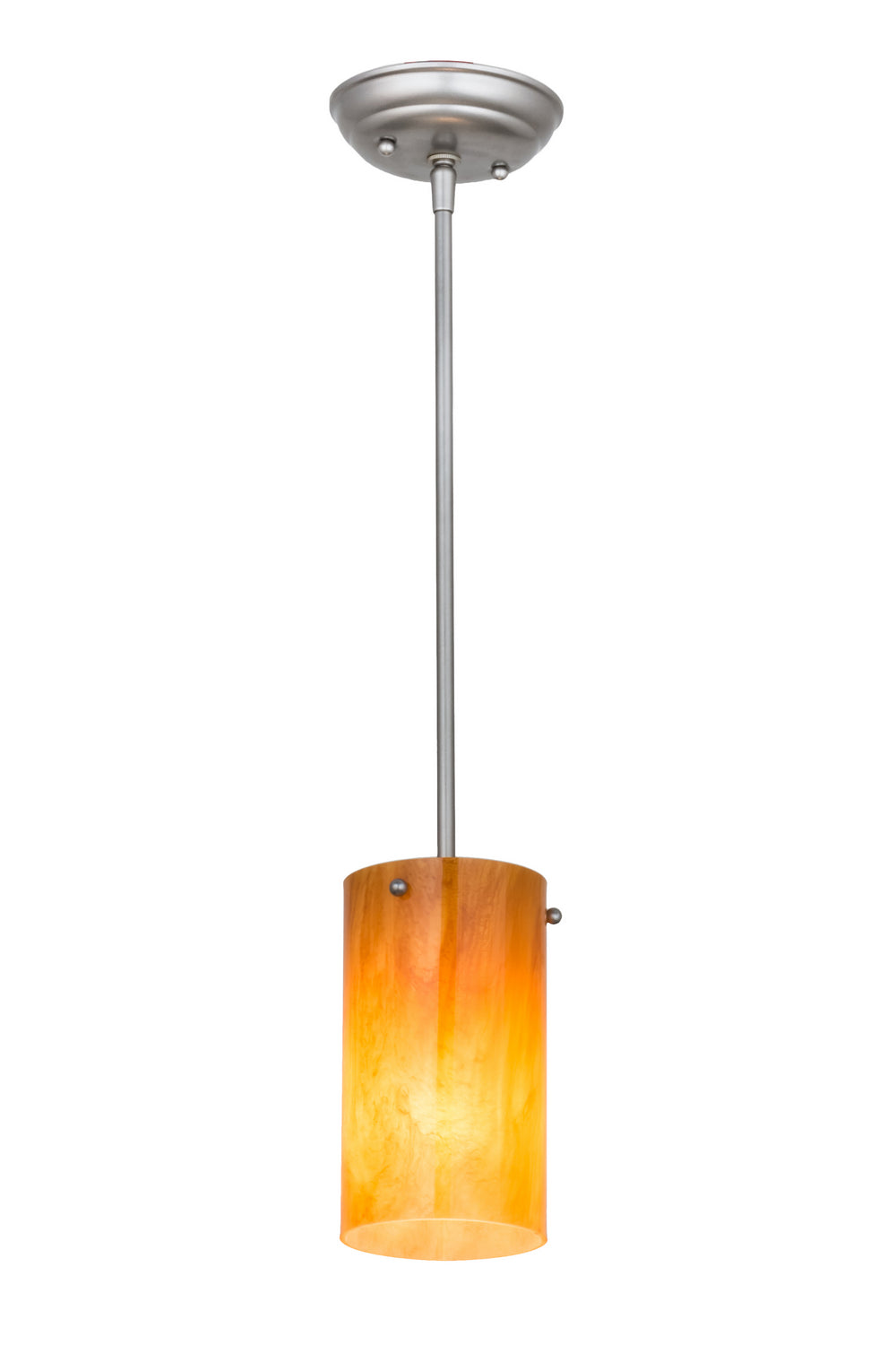 Meyda Tiffany Cilindro 167977 Pendant Light - Brushed Nickel