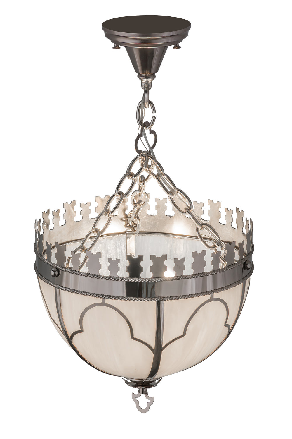 Meyda Tiffany Gothic 168837 Pendant Light - Polished Nickel
