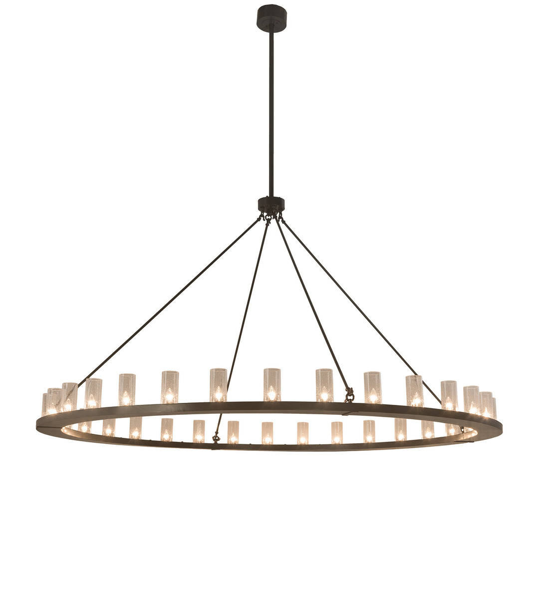 Meyda Tiffany Loxley 189798 Chandelier Light - Nickel