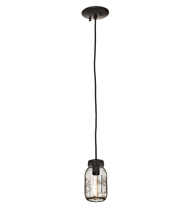 Meyda Tiffany Mason Jar 193114 Pendant Light - Antique