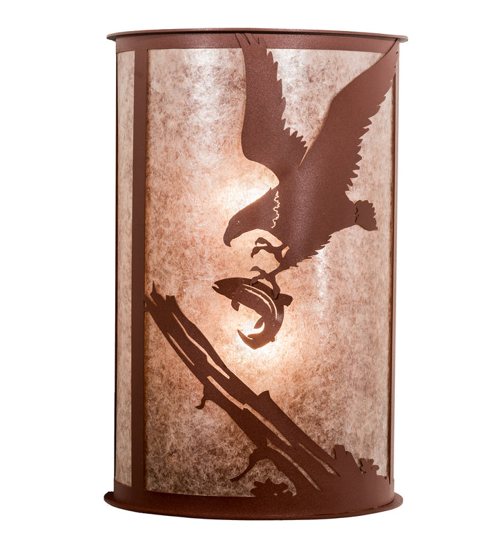 Meyda Tiffany Strike Of The Eagle 197065 Wall Light - Antique Copper