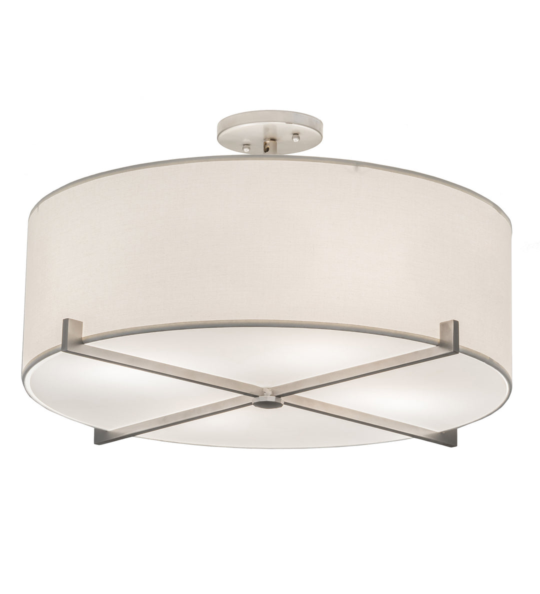 Meyda Tiffany Cilindro 197347 Ceiling Light - Nickel