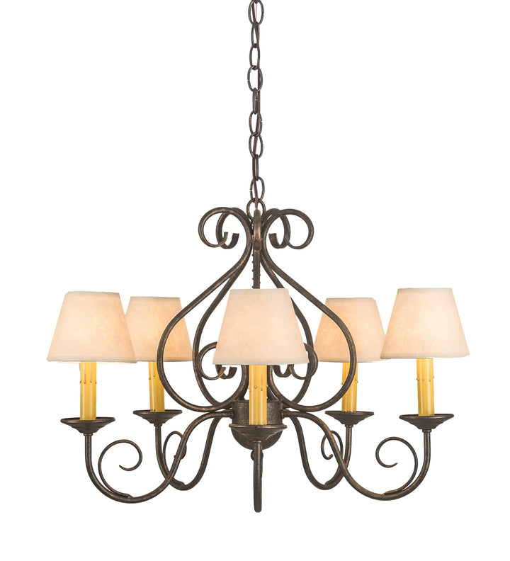 Meyda Tiffany Jenna 197364 Chandelier Light - French Bronzed