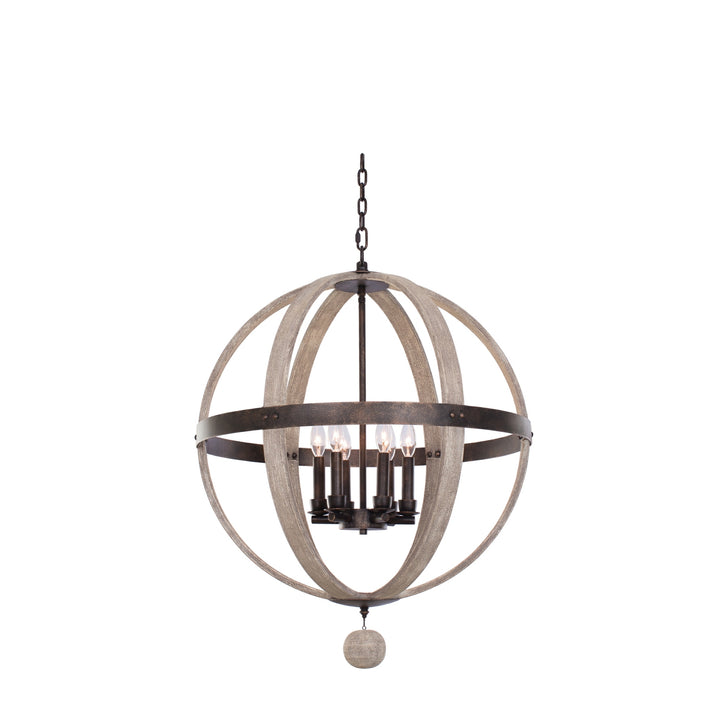 Kalco Harper 506851FG Chandelier Light - Florence Gold