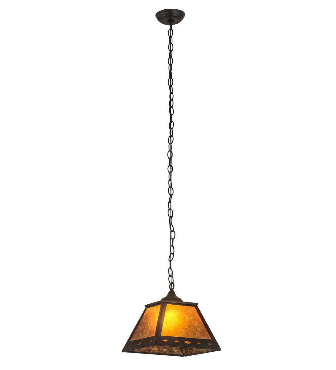 Meyda Tiffany Diamond 197507 Pendant Light - Bronze