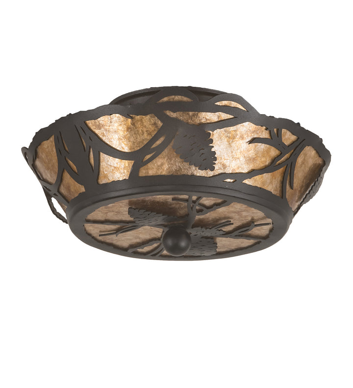 Meyda Tiffany Whispering Pines 199593 Ceiling Light - Antique Copper