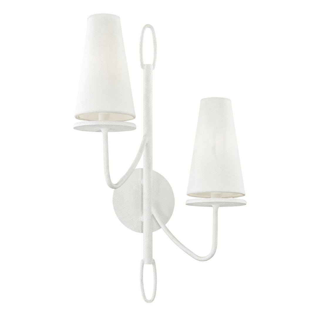 Troy Marcel B6282 Wall Light - Gesso White
