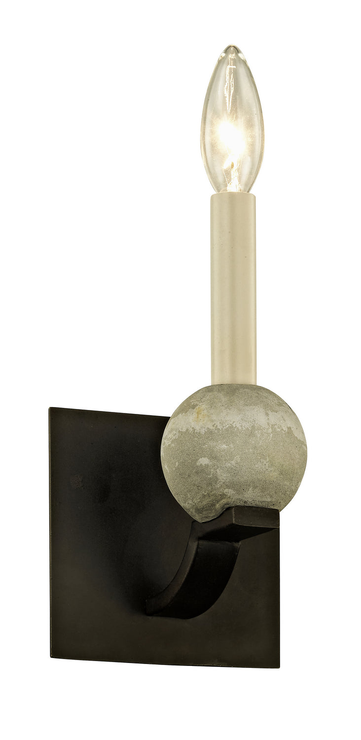 Troy Tallulah B6331 Wall Sconce Light - Natural Rust With Raw Concrete