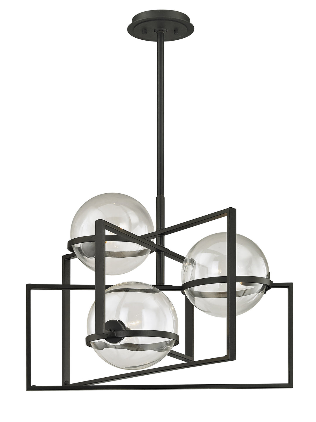 Troy Elliot F6223 Chandelier Light - Textured Black