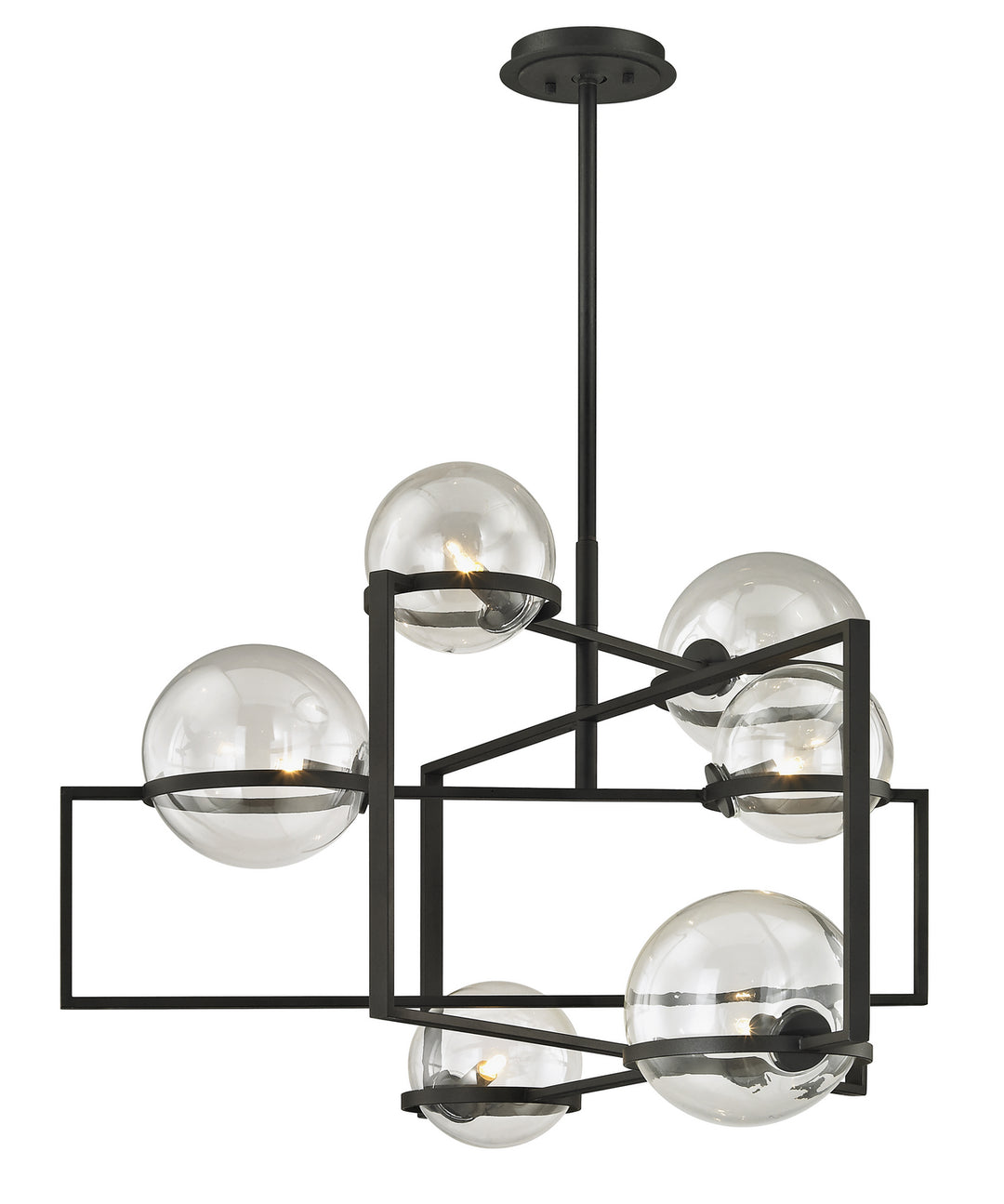 Troy Elliot F6226 Chandelier Light - Textured Black