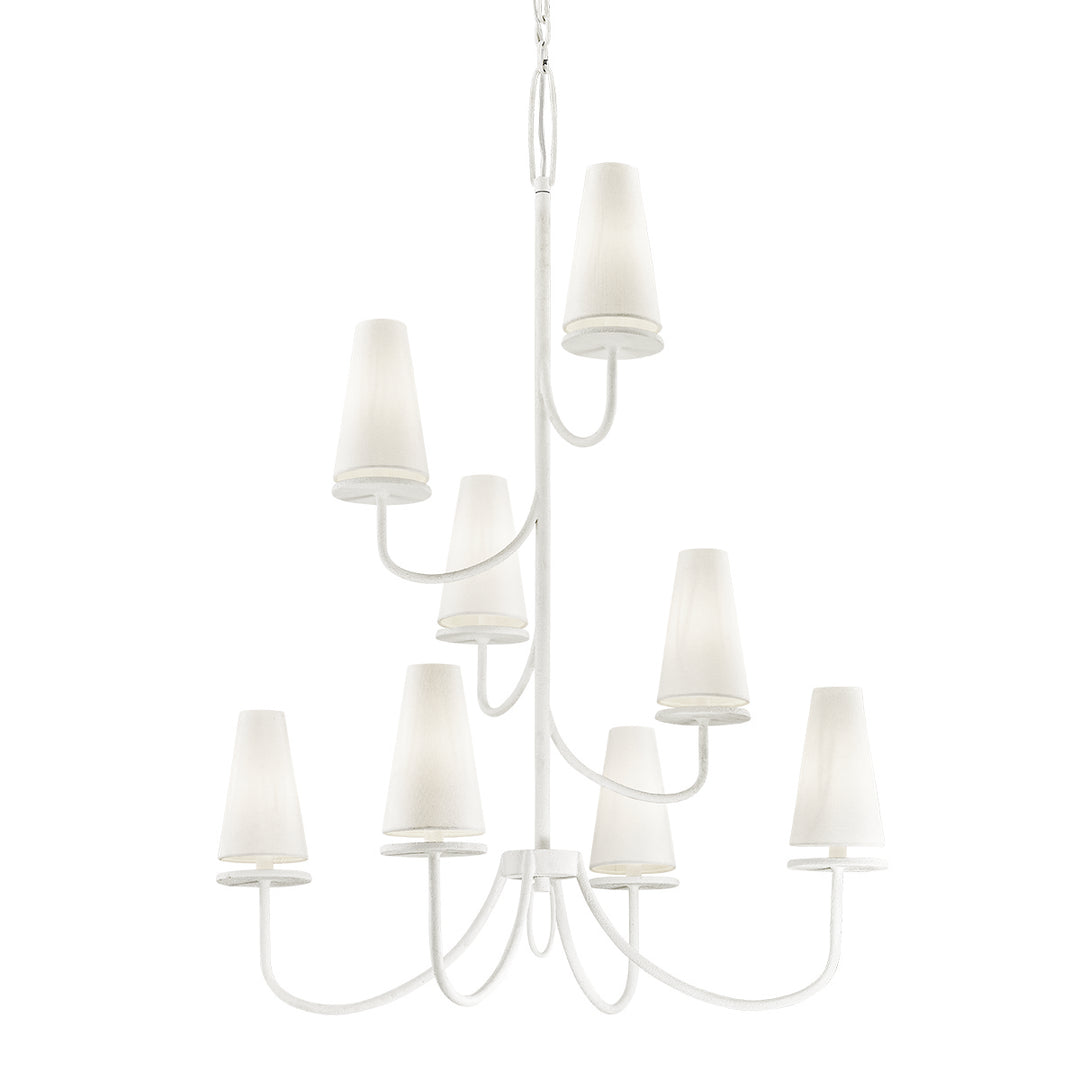 Troy Marcel F6288-GSW Chandelier Light - Gesso White