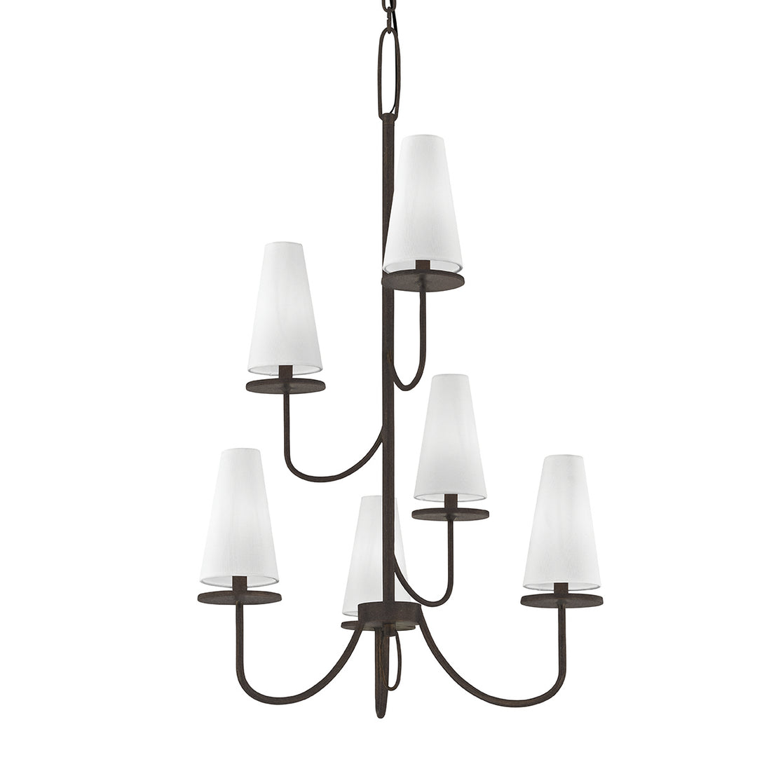 Troy Marcel F6297-TBZ Chandelier Light - Pompeii Bronze
