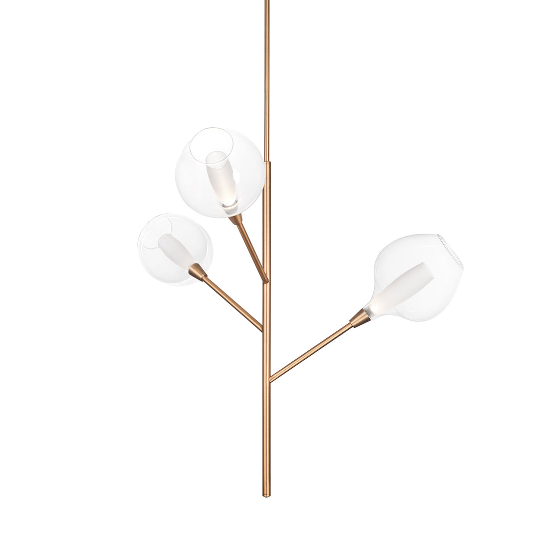 Kuzco Sprout PD91403-VB-07 Chandelier Light - Vintage Brass