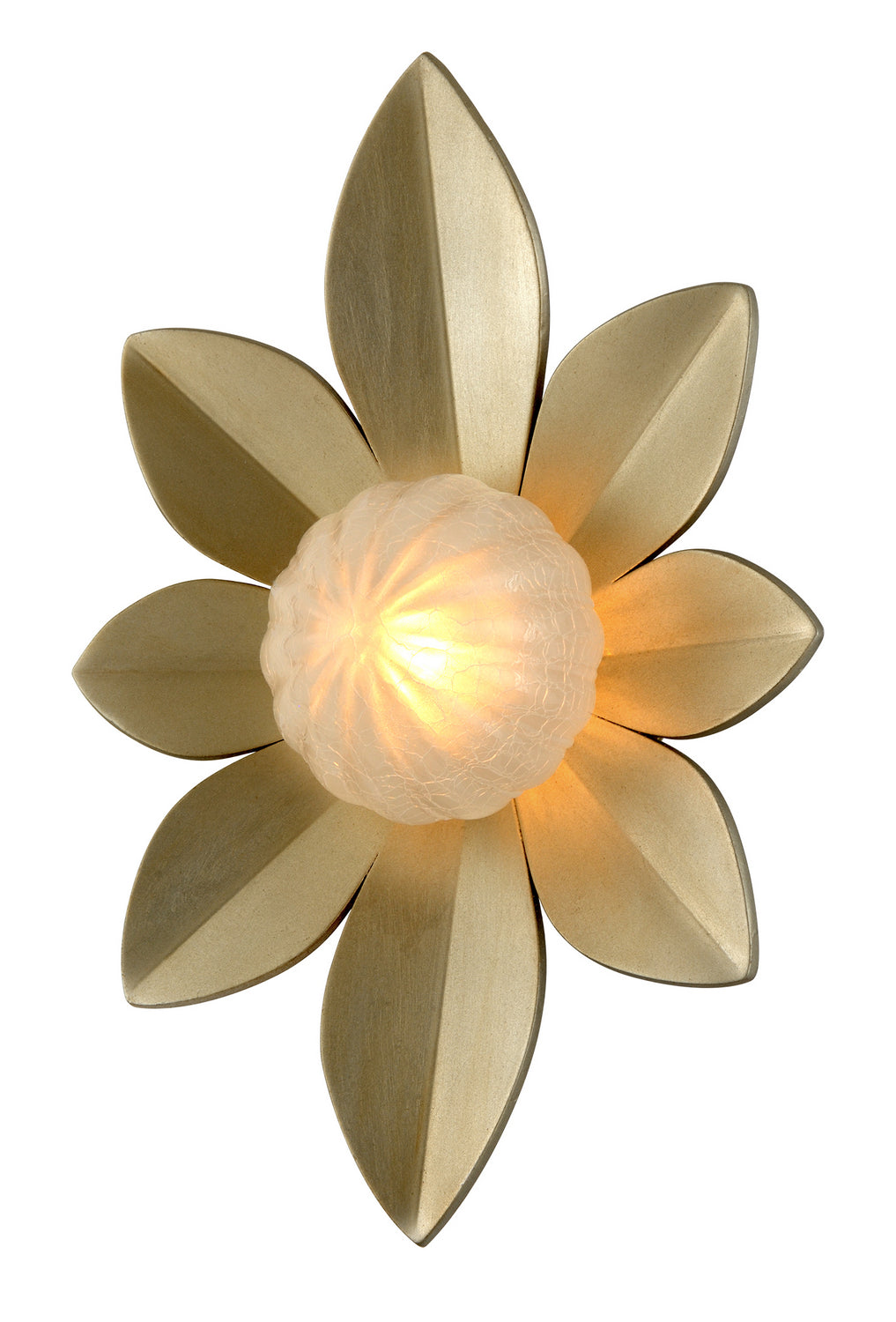 Corbett Gigi 261-11 Wall Sconce Light - Silver Leaf