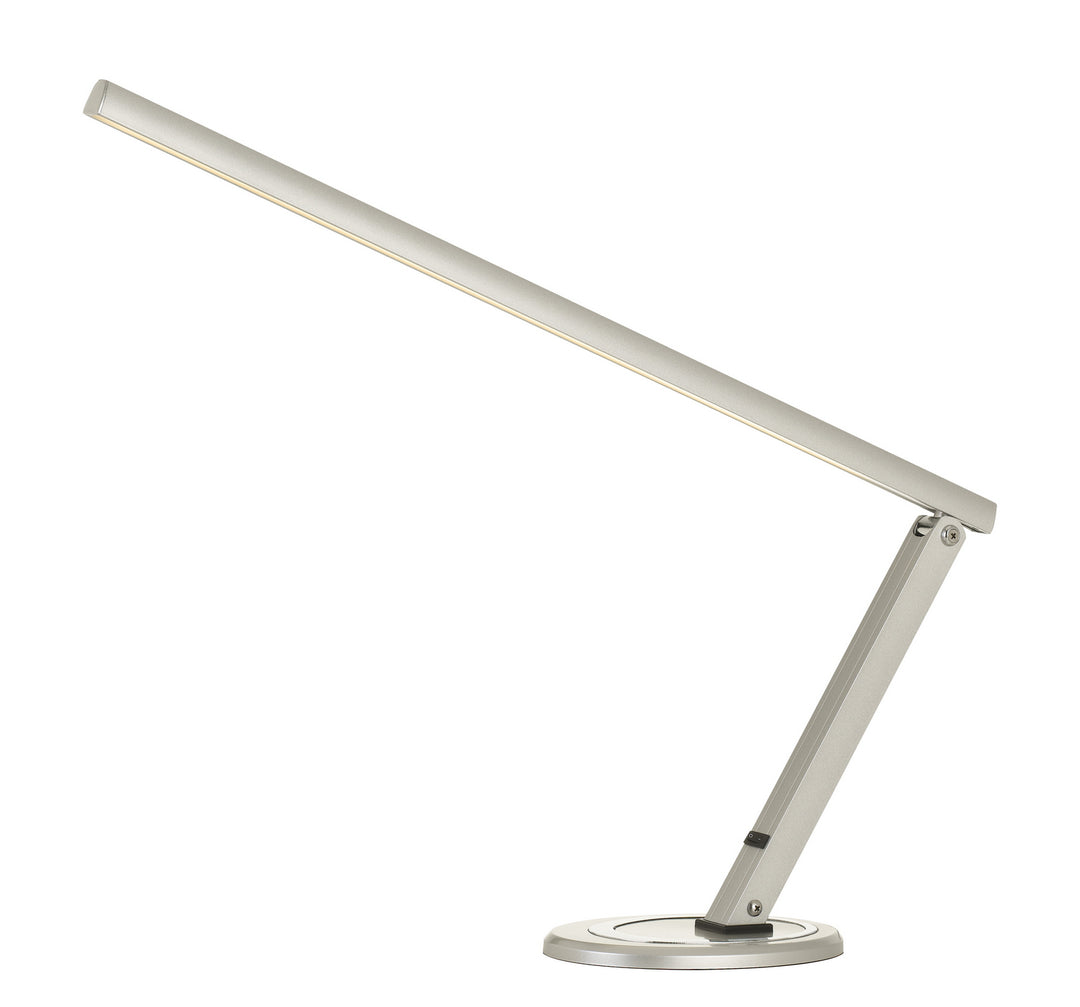 Cal Lighting BO-2781DK Savona Led Desk Lamp Lamp Pewter, Nickel, Silver