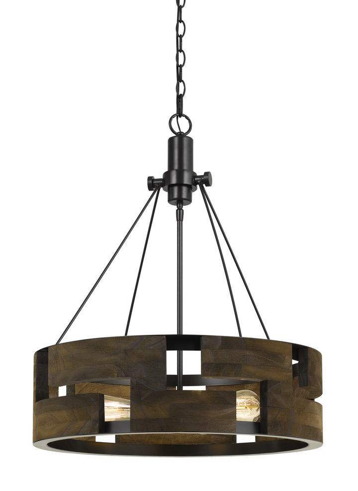 Cal Bradecord FX-3670-3 Chandelier Light - Smoky Wood