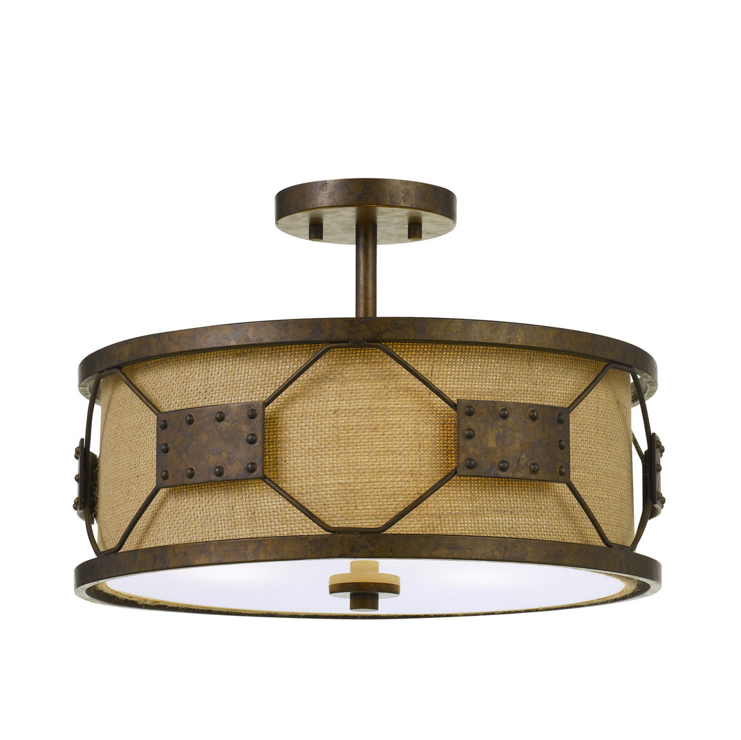 Cal Ragusa FX-3681-3 Ceiling Light - Rust