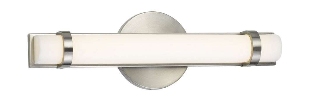 Cal Vanity LA-8601S Bath Vanity Light 13 in. wide - Brushed Steel