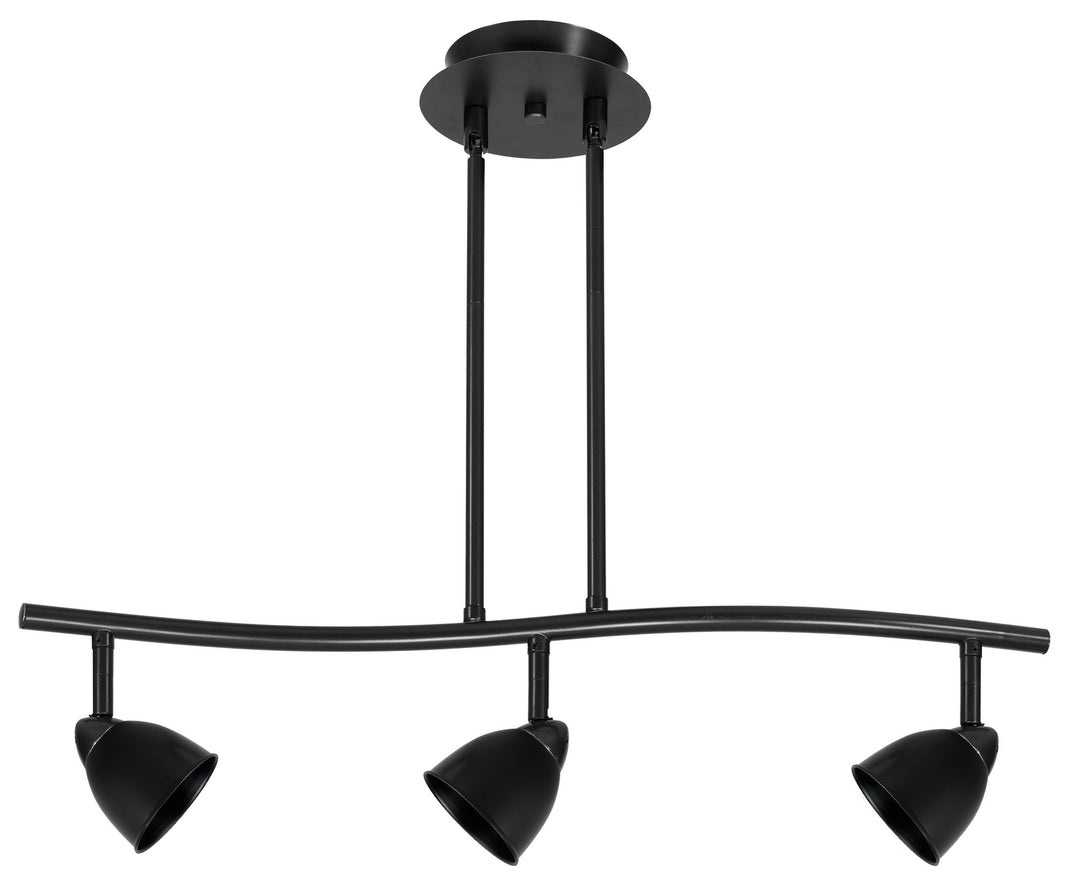 Cal Serpentine SL-954-3-BK/CBK Pendant Light - Black