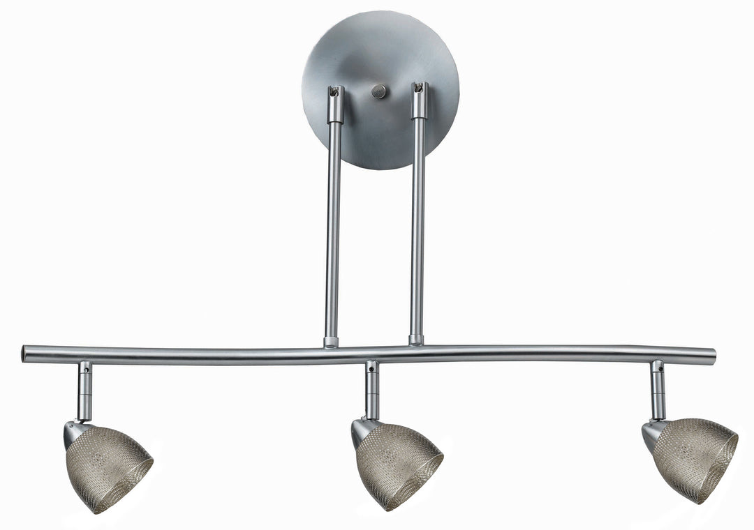 Cal Serpentine SL-954-3-BS/MBS Wall Light - Brushed Steel