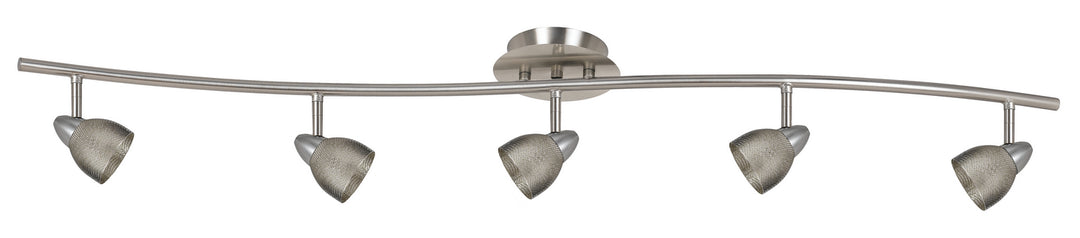 Cal Serpentine SL-954-5-BS/MBS Ceiling Light - Brushed Steel